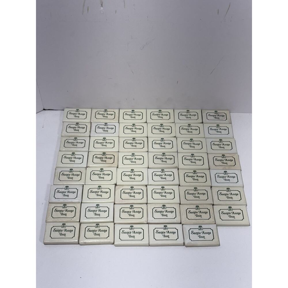 Lot Of 47‎ best western Santa Anna Inn Hotel Motel Soap Mini Soaps Rare
